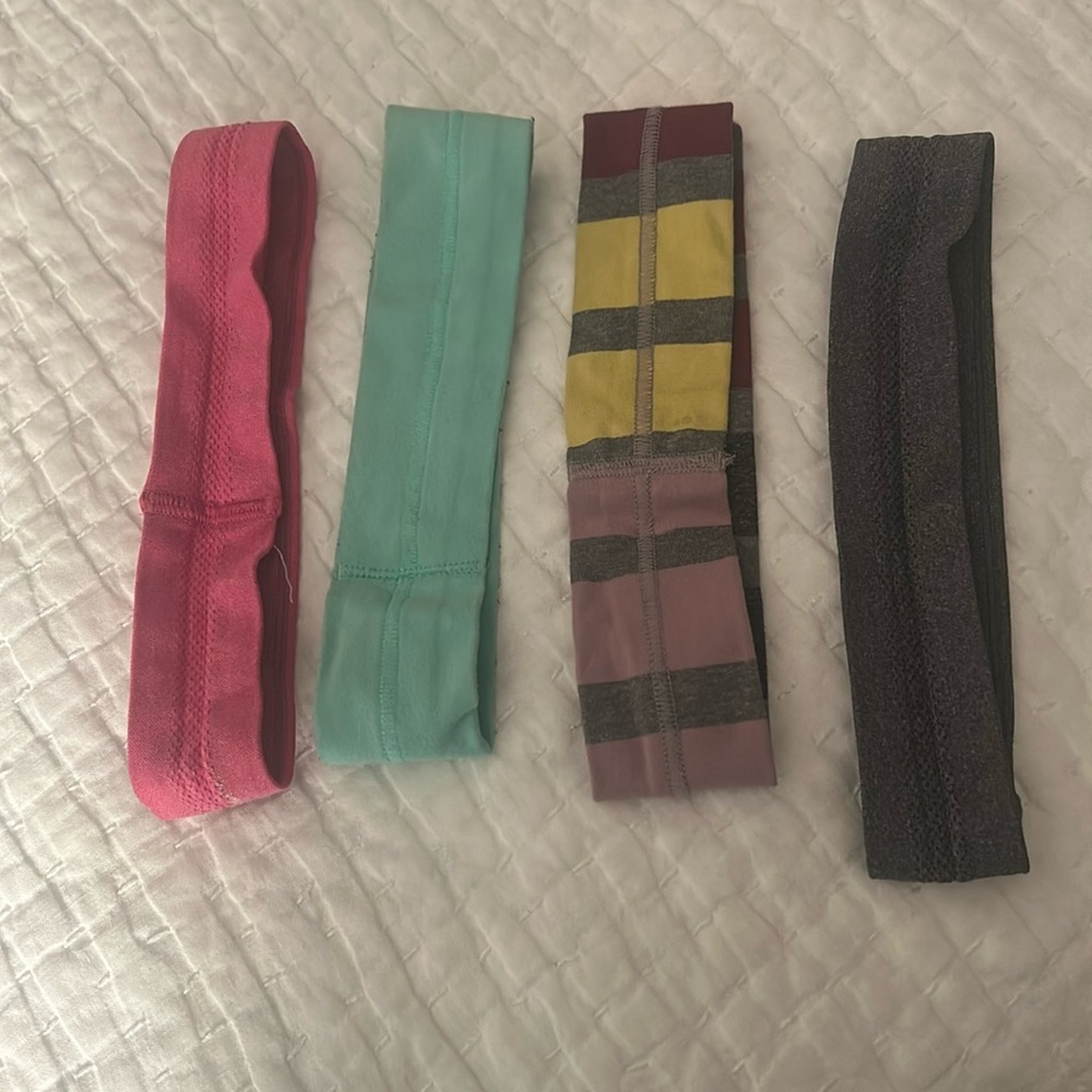Lululemon Athletica  - 4-pack Pink, Green and Purple Hair Accessories🌿 - Picture 2 of 2